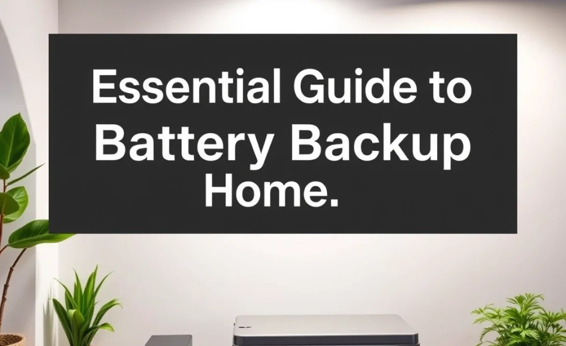 Installation Process for Battery Backup Systems