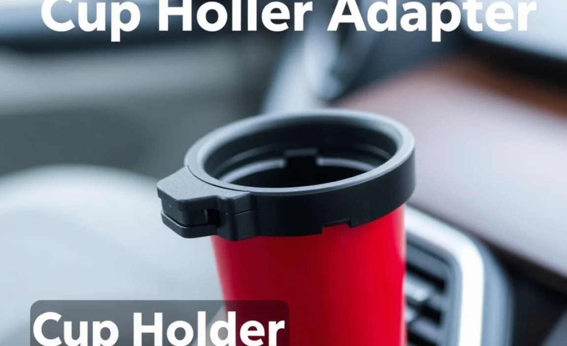 Installing Your Cup Holder Adapter: A Simple Process