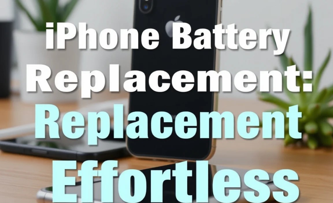 iPhone Battery Replacement: Effortless Guide