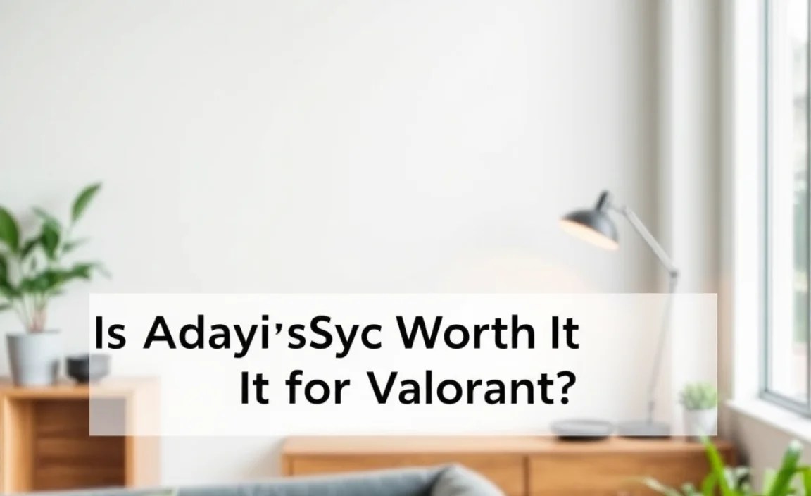 Is Adaptive Sync Worth It for Valorant?