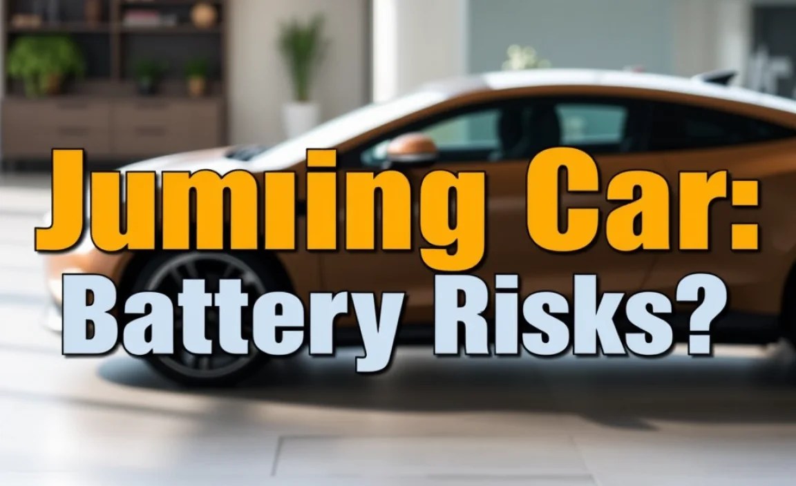 Jumping Car: Battery Risks?
