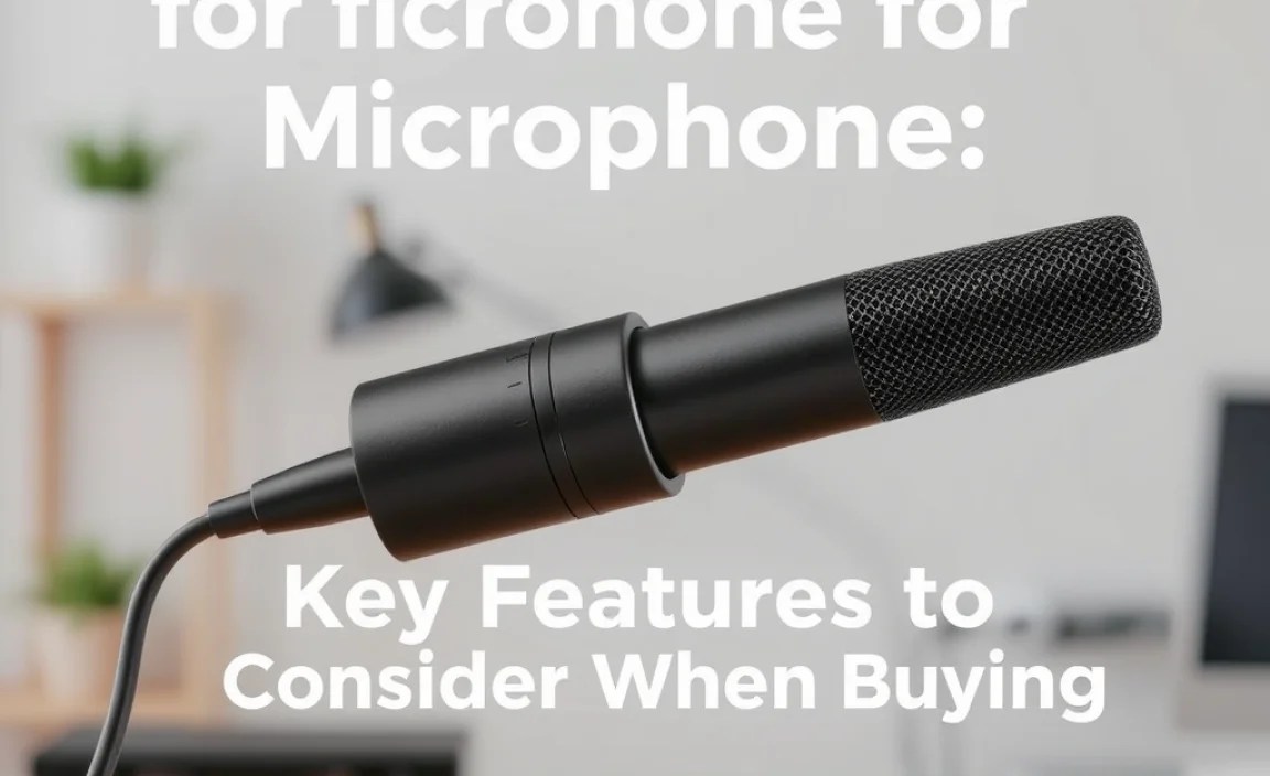 Key Features to Consider When Buying