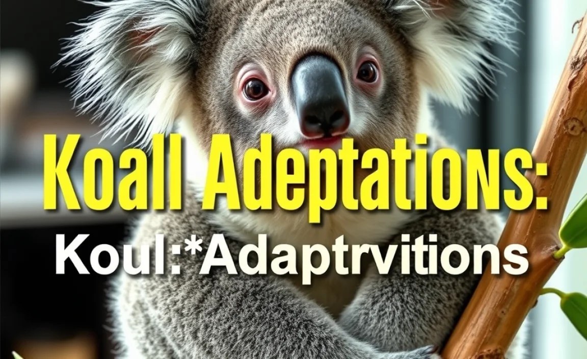 Koala Adaptations: Stunning Survival