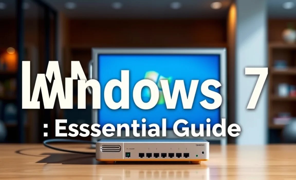 LAN Adapter Windows 7: Essential Guide