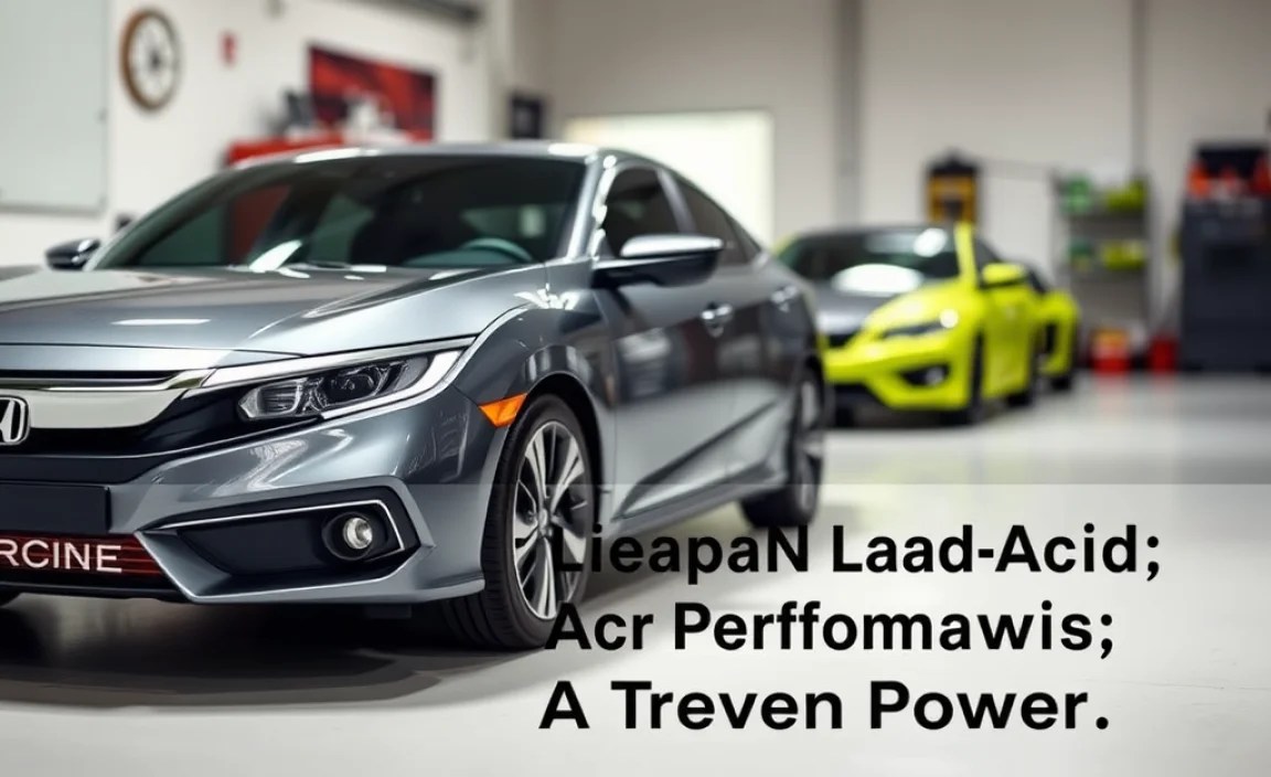 Lithium vs. Lead-Acid: A Performance Comparison