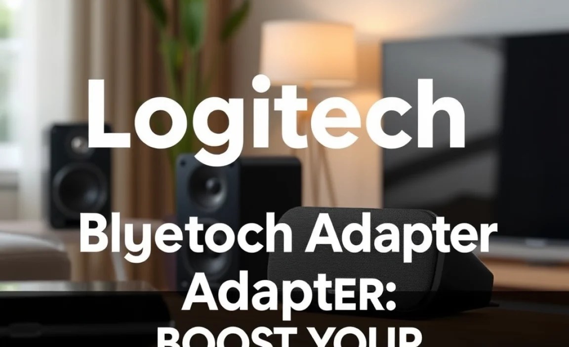Logitech Bluetooth Adapter: Boost Your Speakers Now!