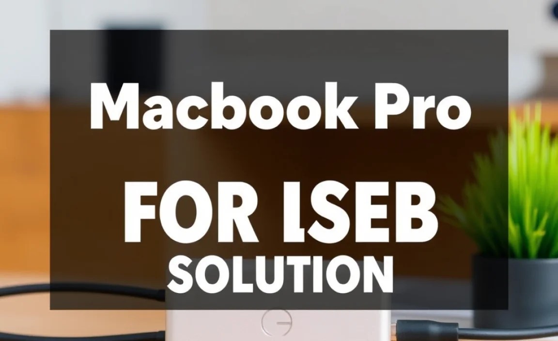 MacBook Pro Adapter For USB: Your Essential Solution