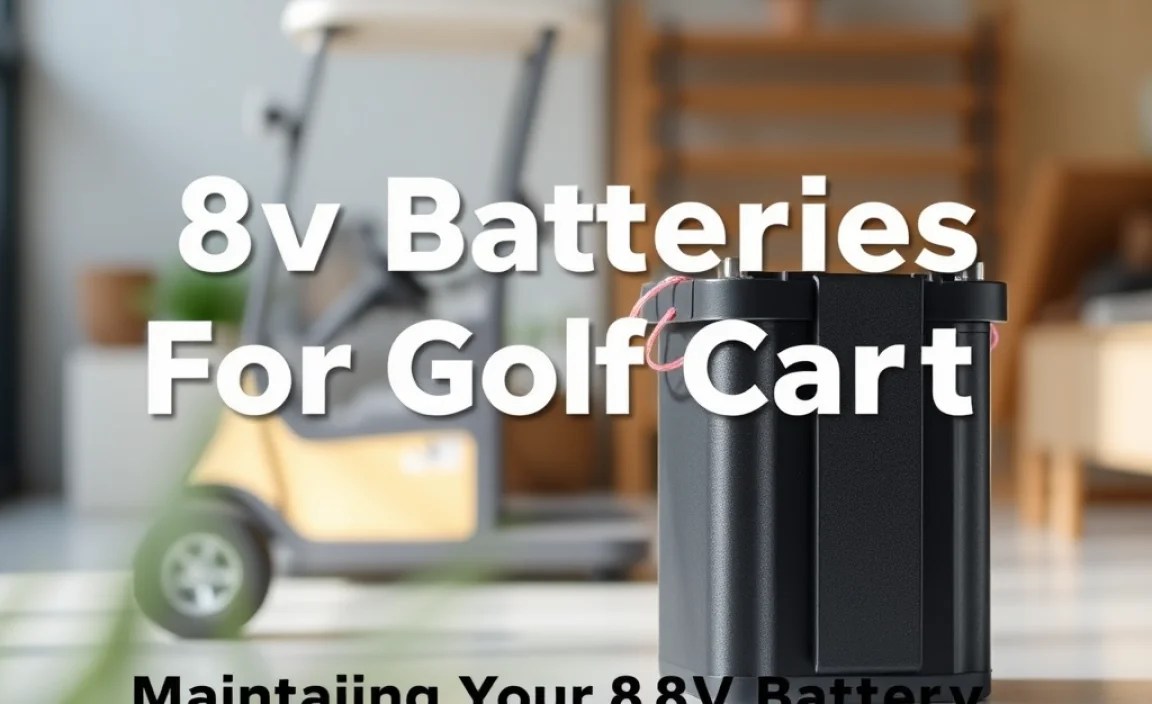 Maintaining Your 8V Batteries for Longevity