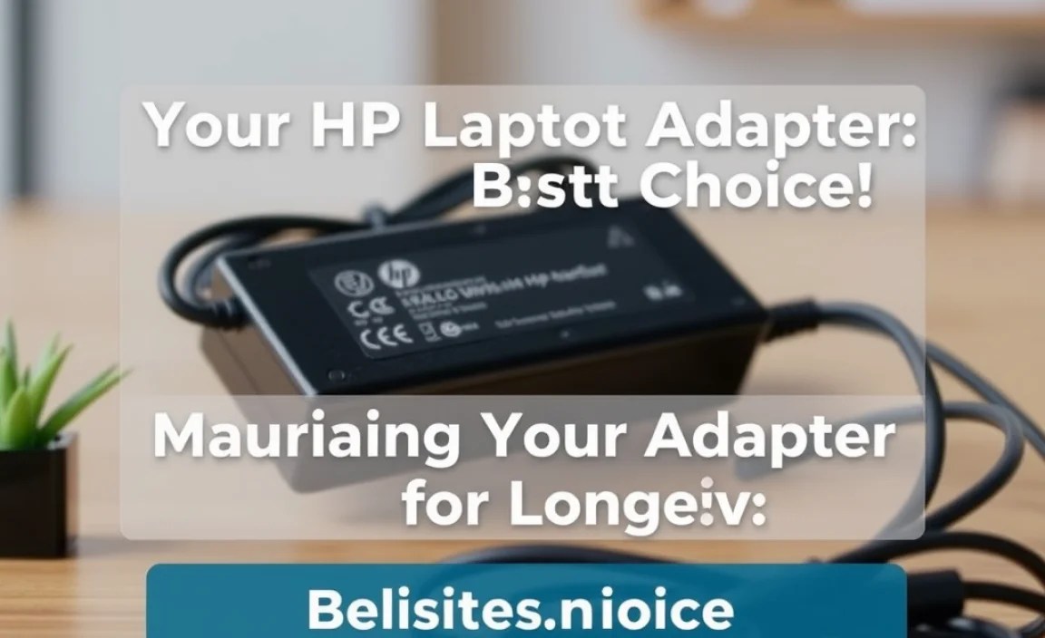 Maintaining Your Adapter for Longevity