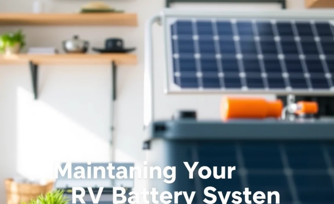 Maintaining Your RV Solar System