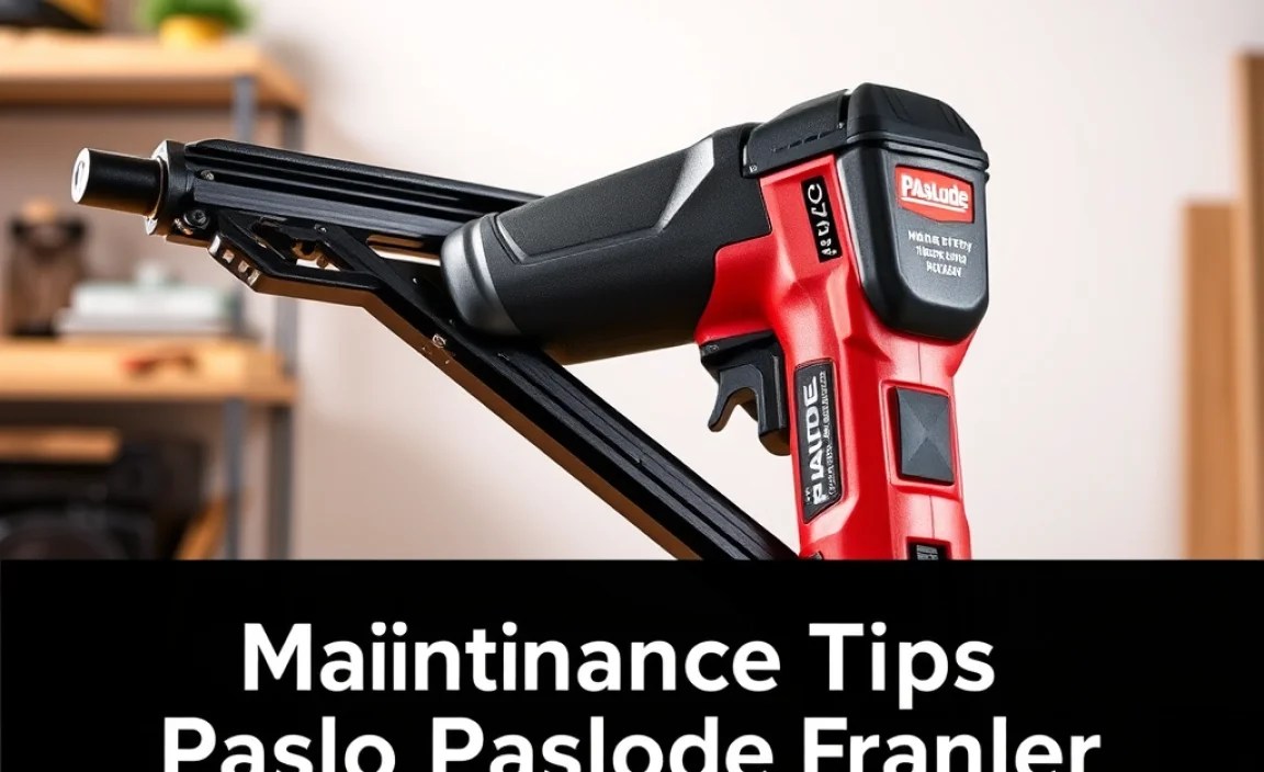 Maintenance Tips for Paslode Nail Batteries