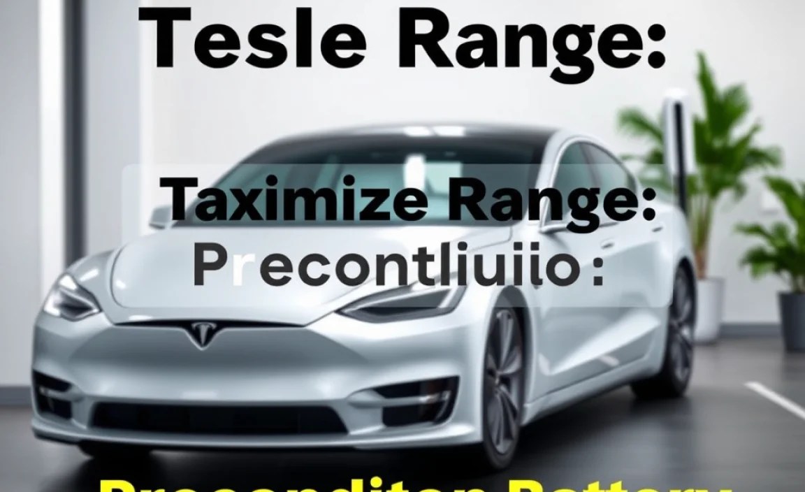 Maximize Tesla Range: Precondition Battery For Supercharging