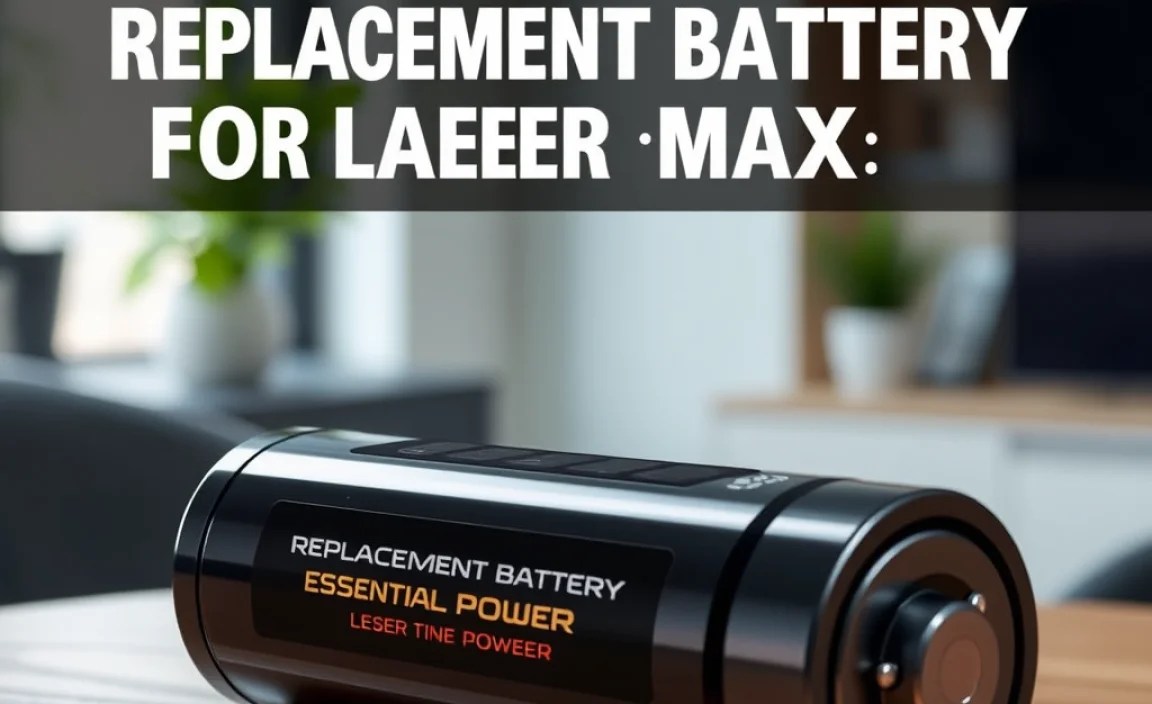 Maximizing Your Lasermax Battery Life