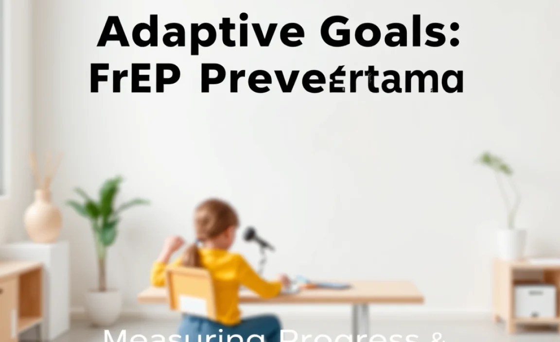 Measuring Progress and Adapting Goals