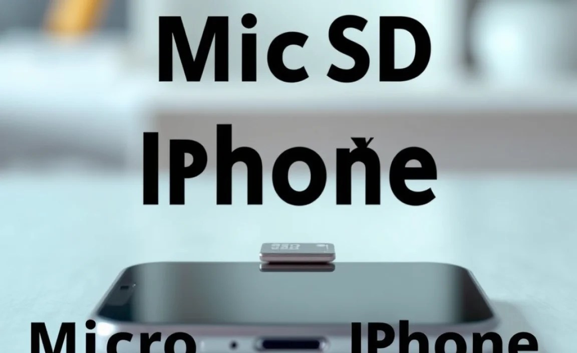 Micro SD Adapter iPhone: Essential Tool