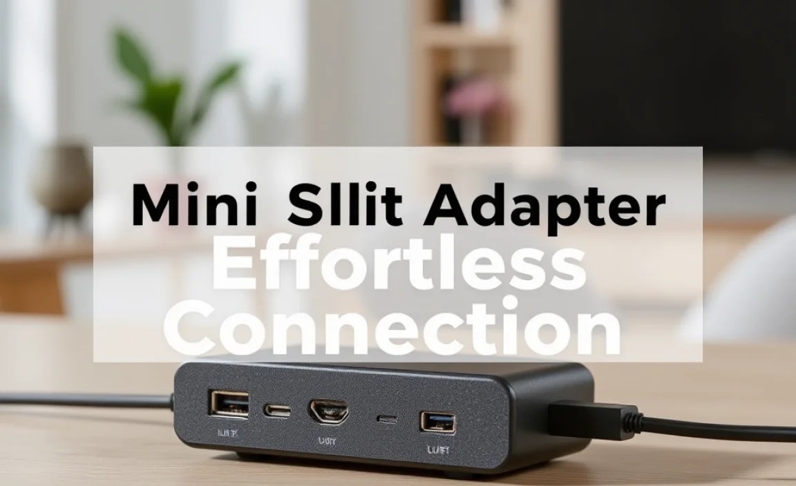 Mini Split Adapter: Effortless Connection