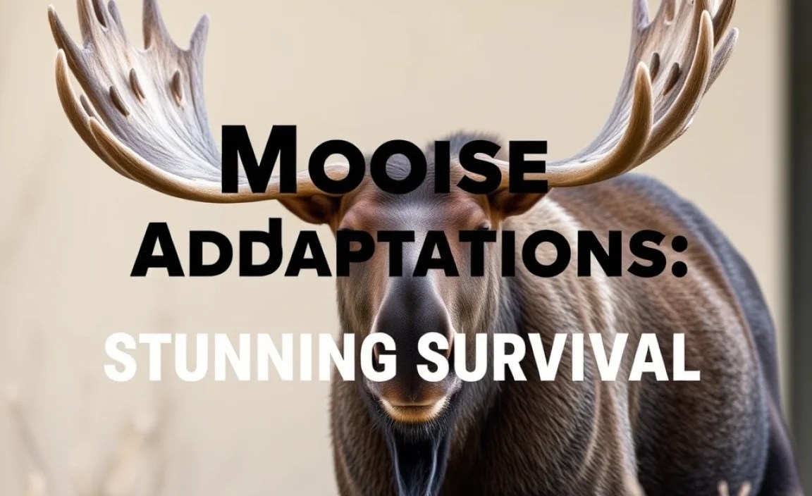 Moose Adaptations: Stunning Survival