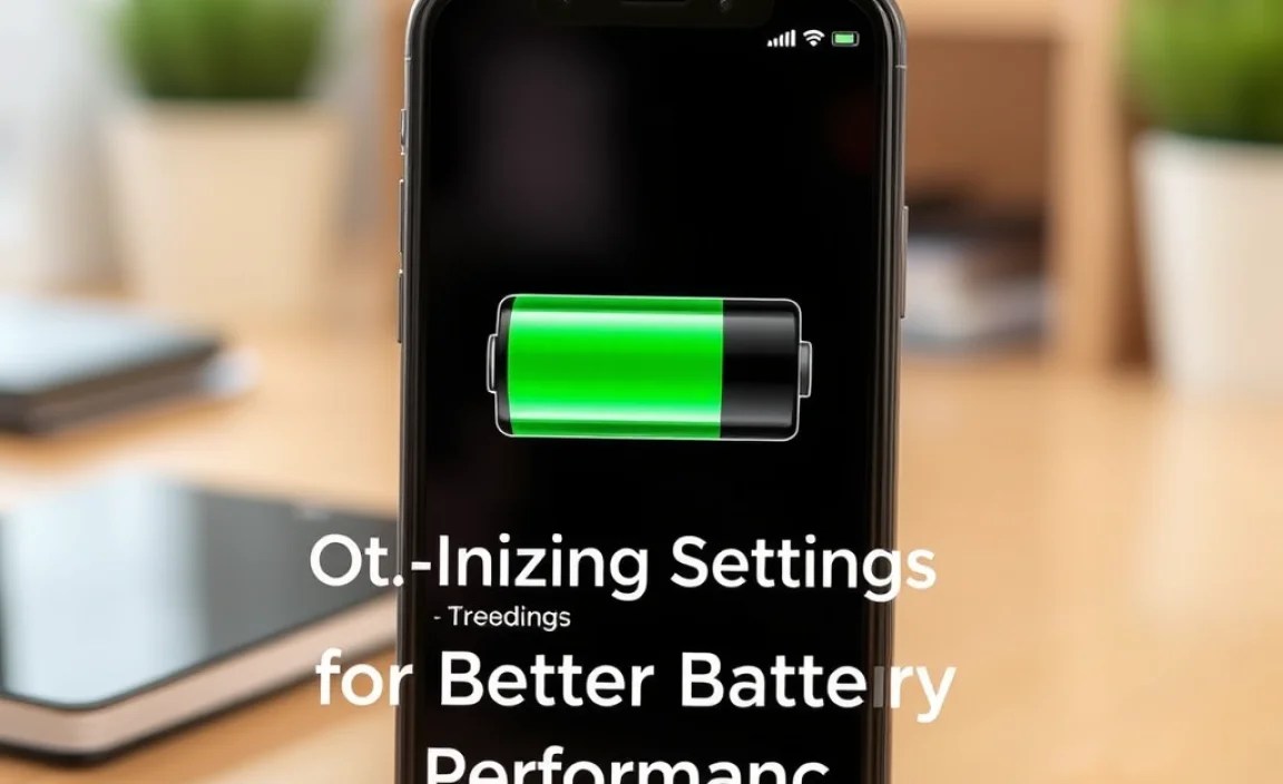 Optimizing Settings for Better Battery Performance