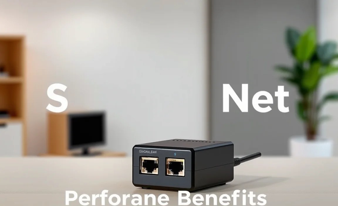 Performance Benefits with Ethernet Adapter