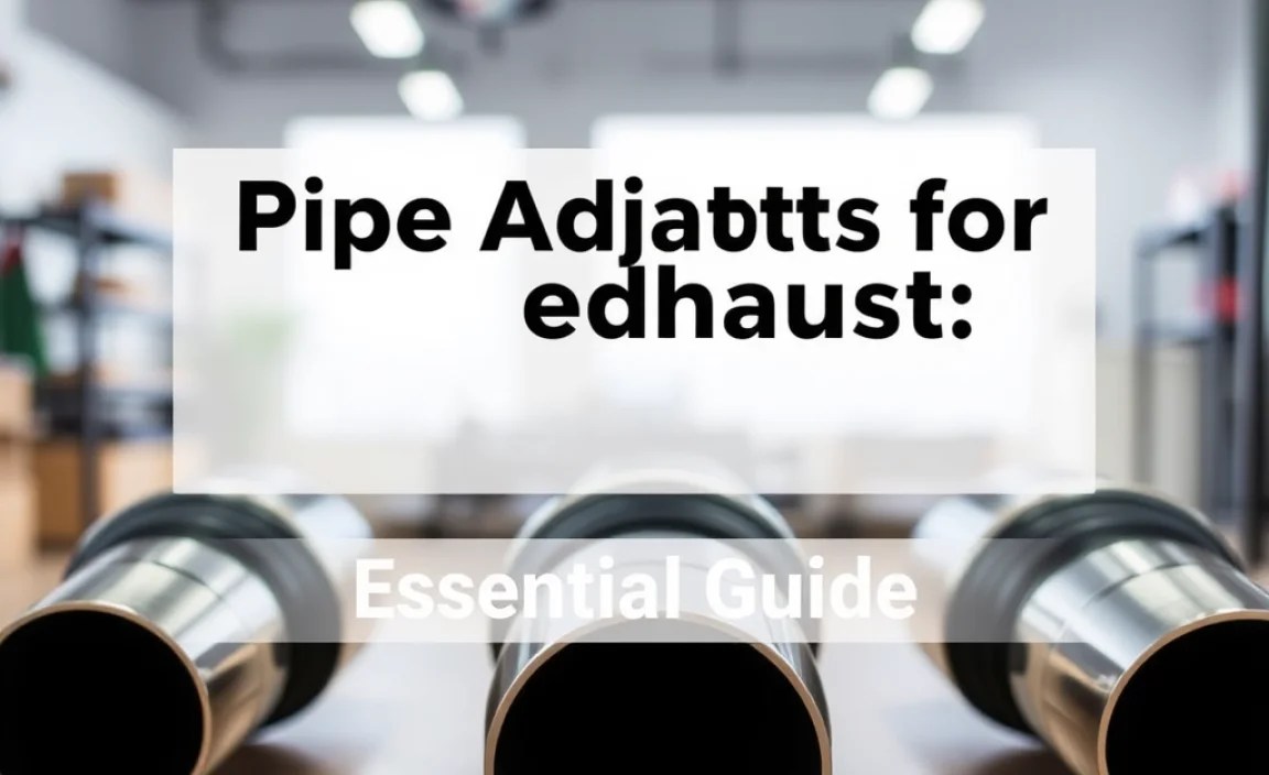 Pipe Adapters for Exhaust: Essential Guide