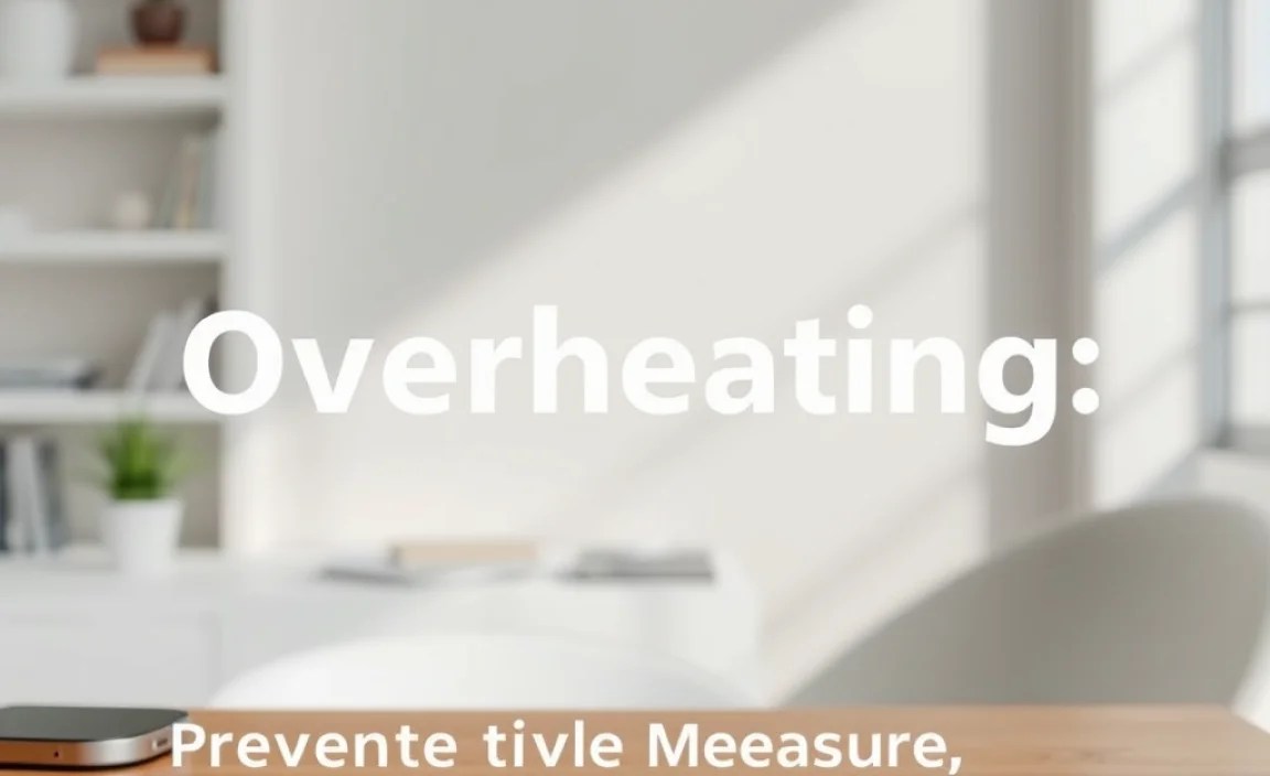 Preventive Measures to Avoid Overheating