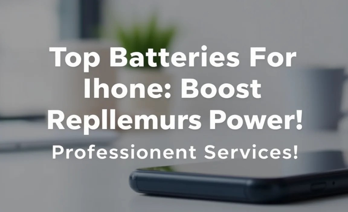 Professional Battery Replacement Services