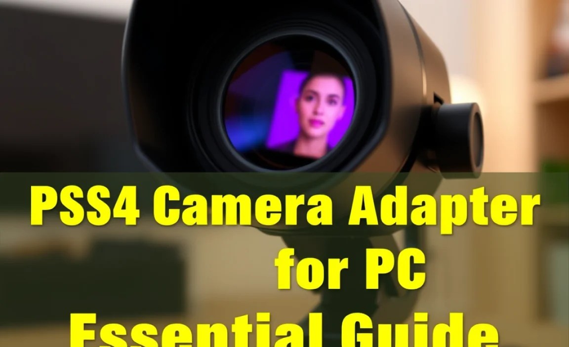 PS4 Camera Adapter for PC: Essential Guide