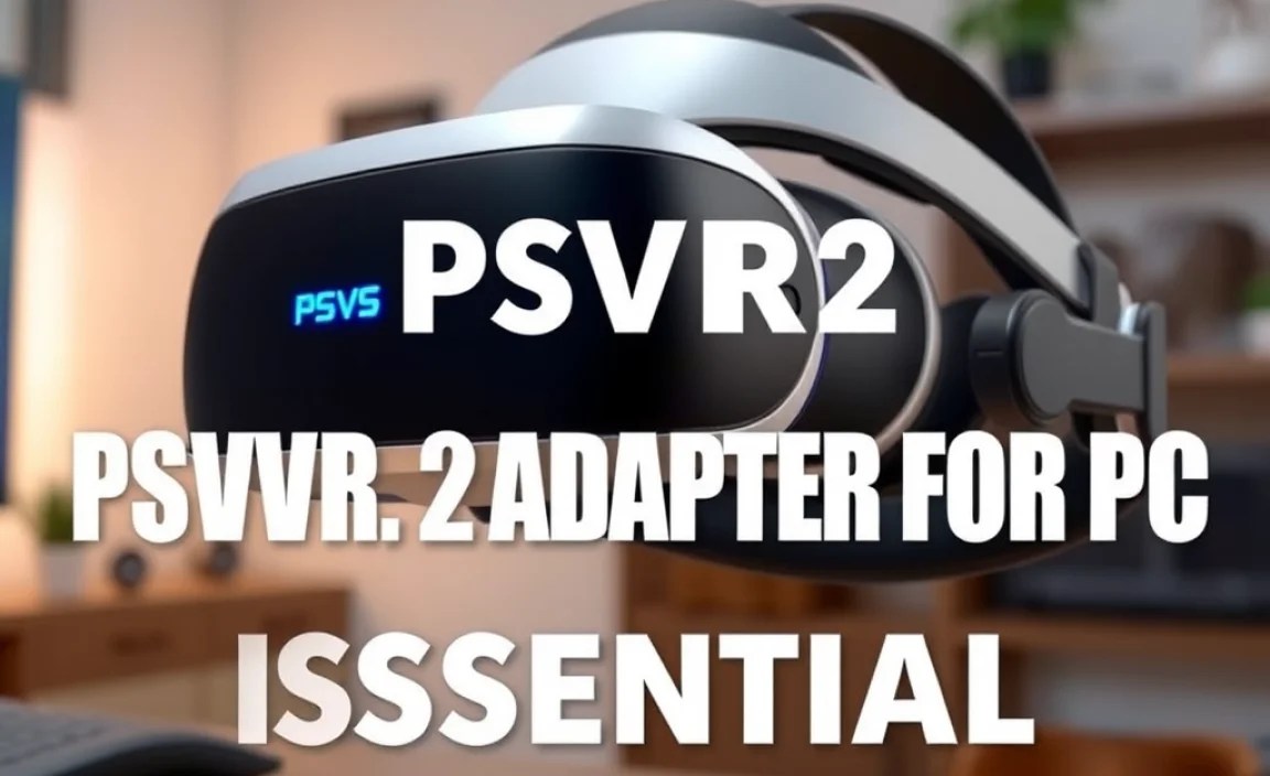PSVR 2 Adapter for PC: Essential Guide
