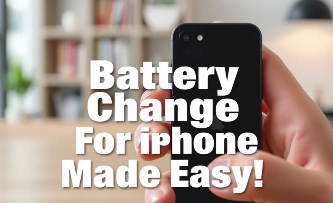 Quick Guide: Battery Change For Iphone Made Easy!