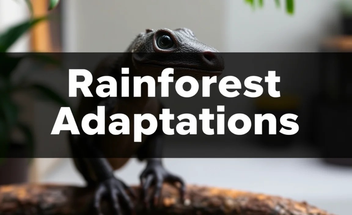 Rainforest Adaptations: Stunning Survival