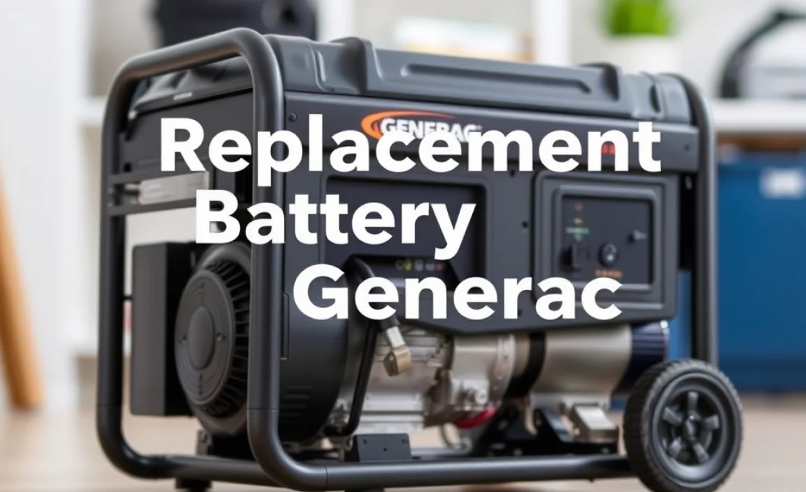 Replacement Battery for Generac Generator: Essential Power