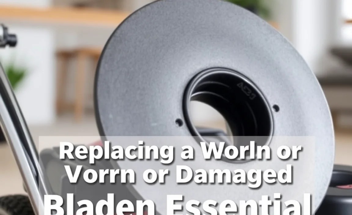 Replacing a Worn or Damaged Blade Adapter