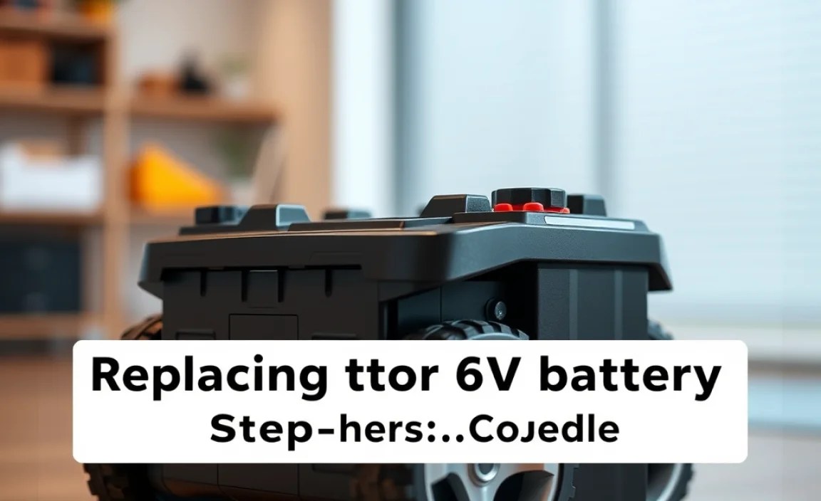 Replacing the 6V Battery: A Step-by-Step Guide
