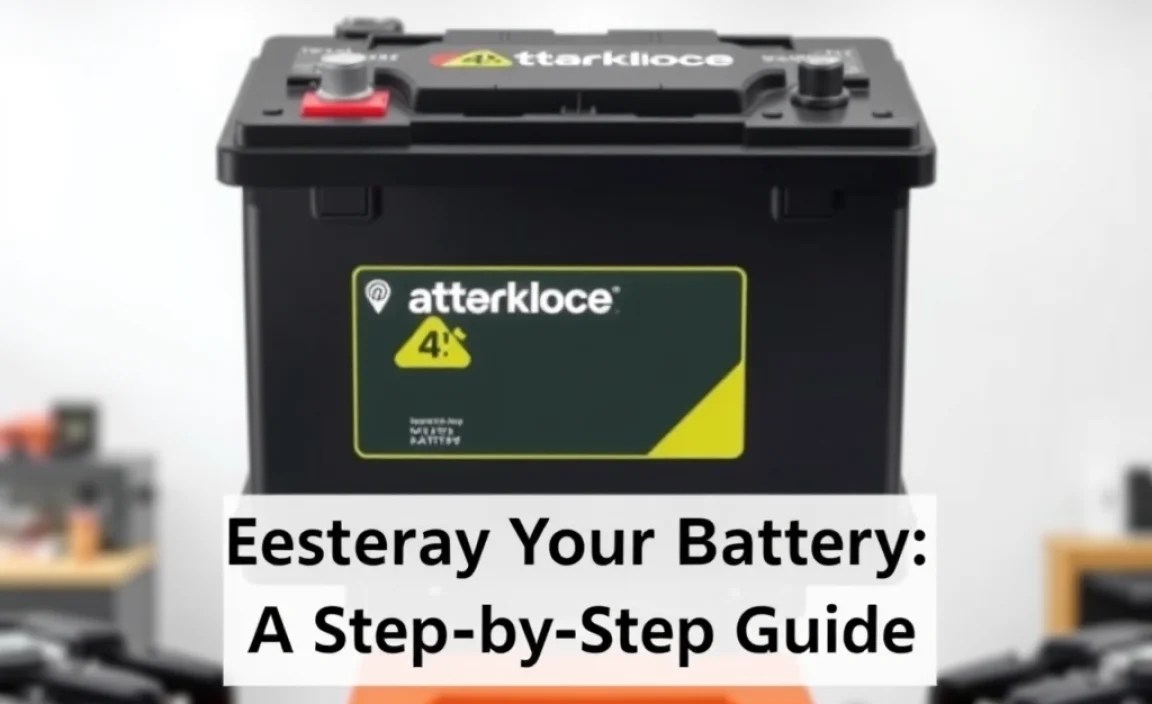 Replacing Your Backhoe Battery: A Step-by-Step Guide
