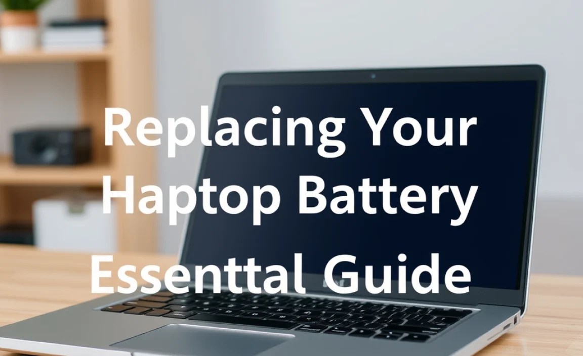 Replacing Your HP Laptop Battery