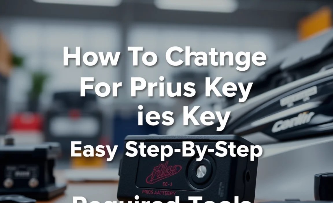 Required Tools and Materials