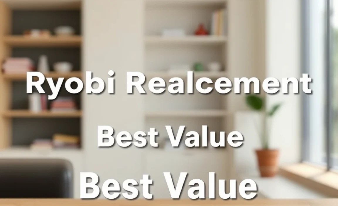 Ryobi Replacement Batteries: Best Value