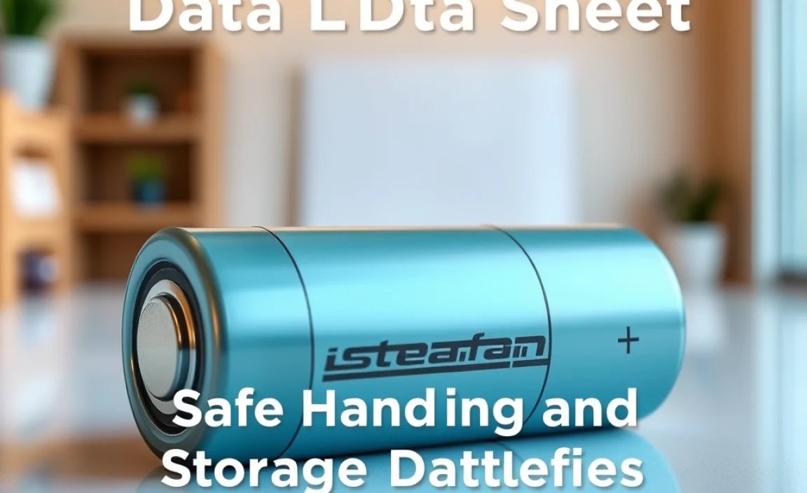 Safe Handling and Storage Guidelines