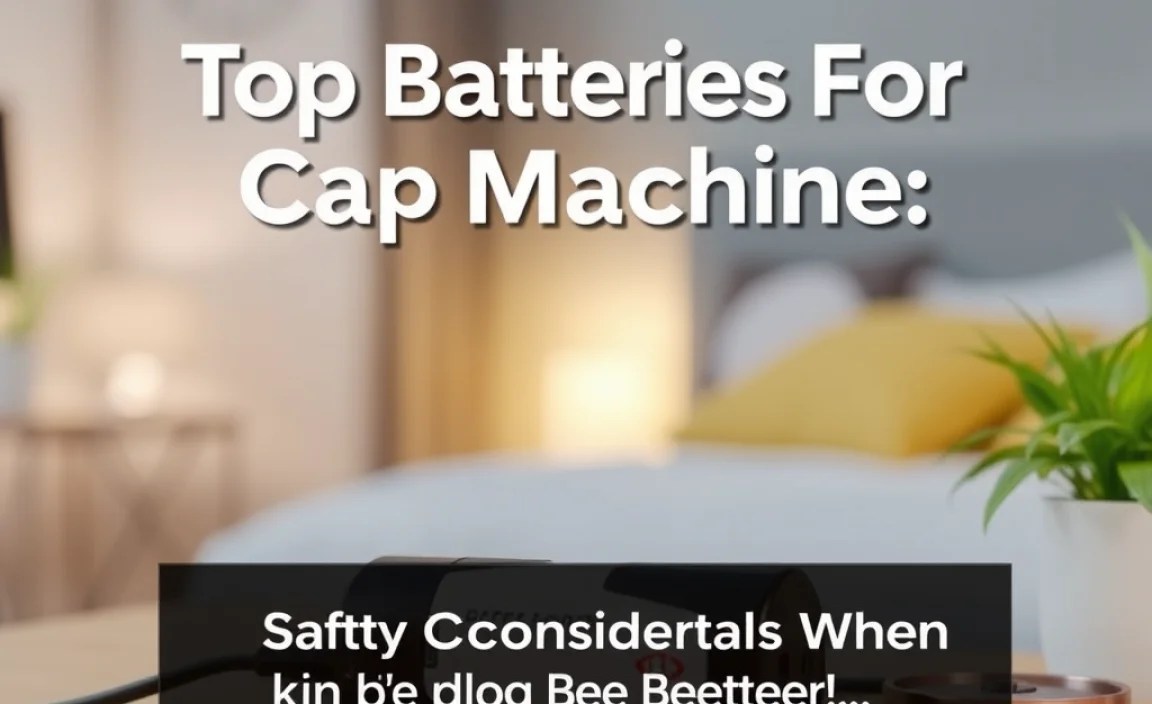 Safety Considerations When Using Batteries