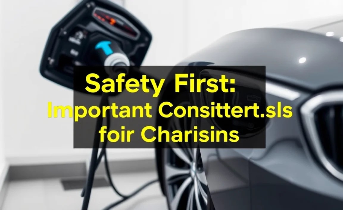 Safety First: Important Considerations for Charging