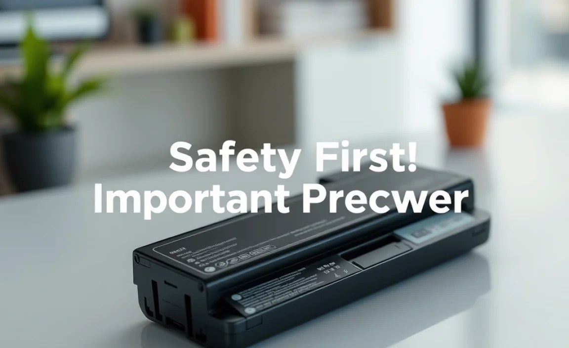Safety First! Important Precautions