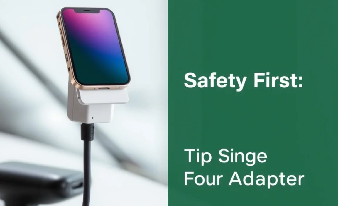 Safety First: Tips for Using Your Adapter