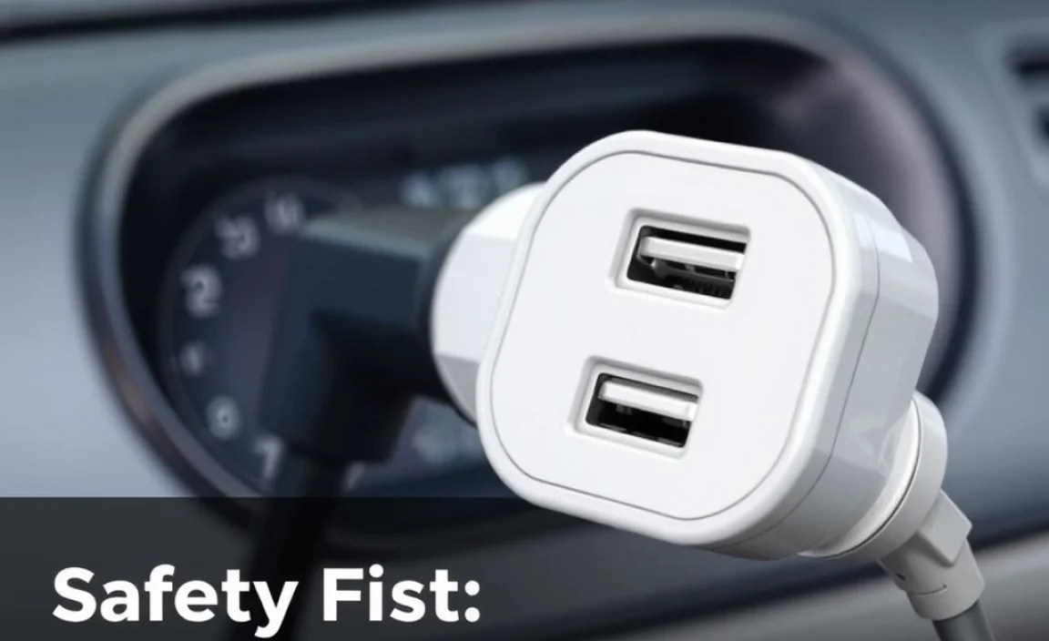 Safety First: Using Your Car Adapter Responsibly