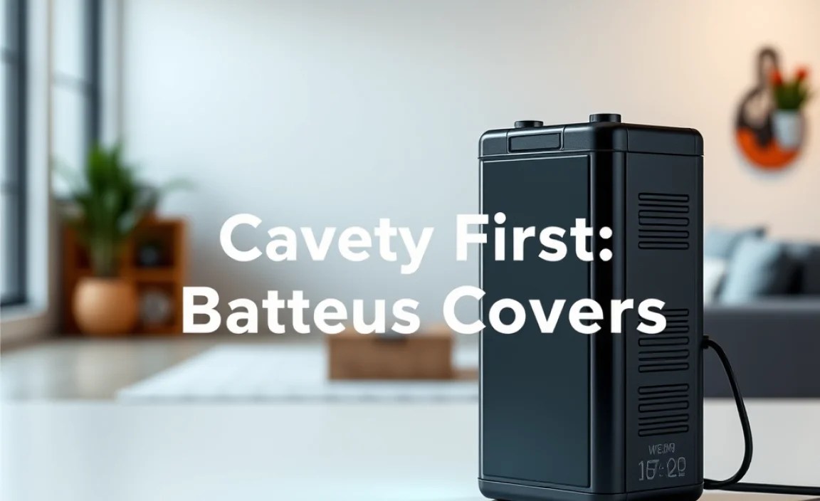 Safety First: When Using Battery Covers