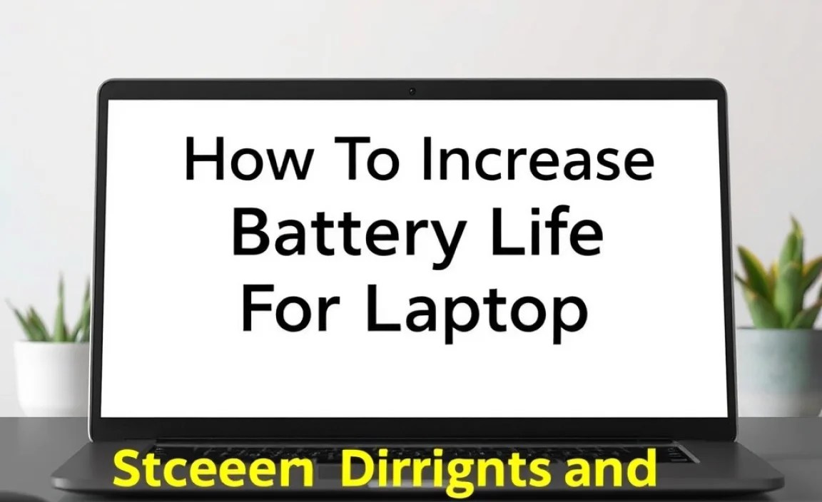 Screen Brightness and Display Adjustments