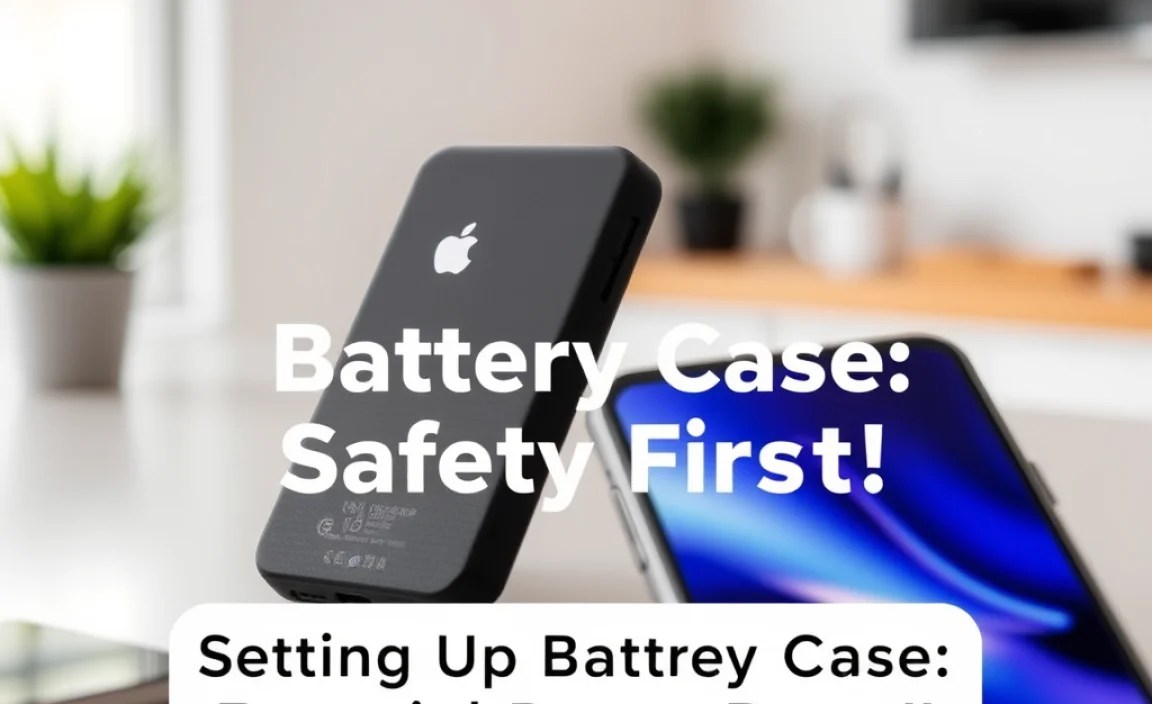 Setting Up Your Battery Case: Safety First!