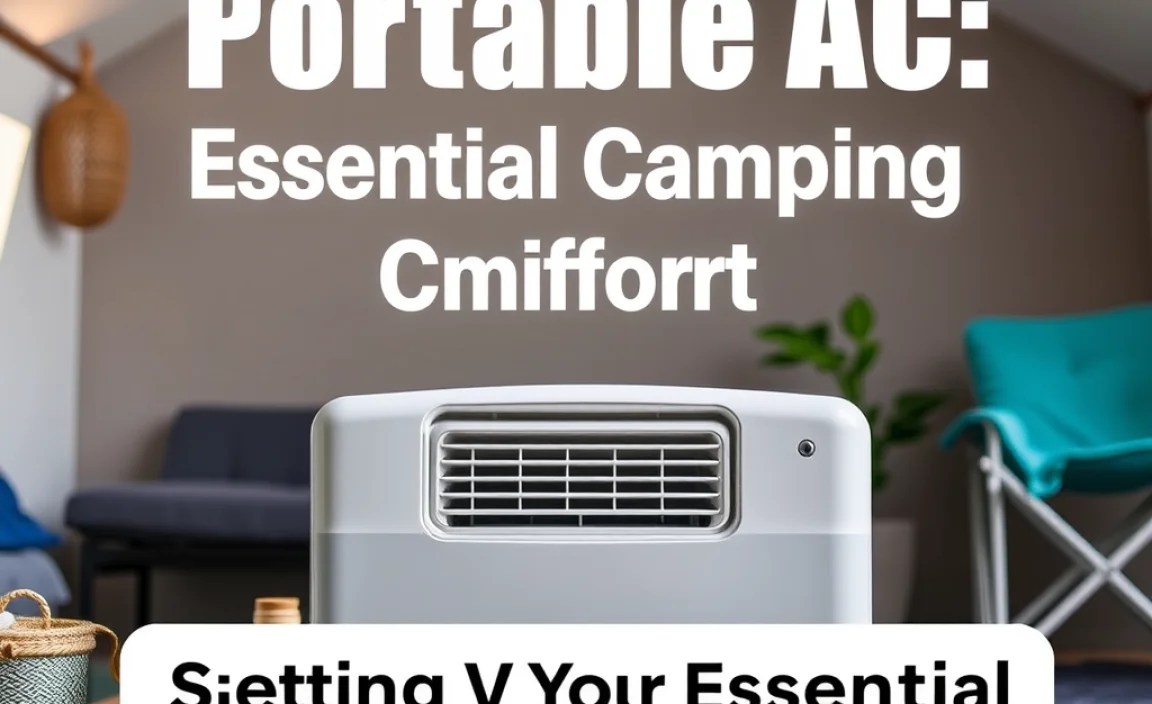 Setting Up Your Portable AC