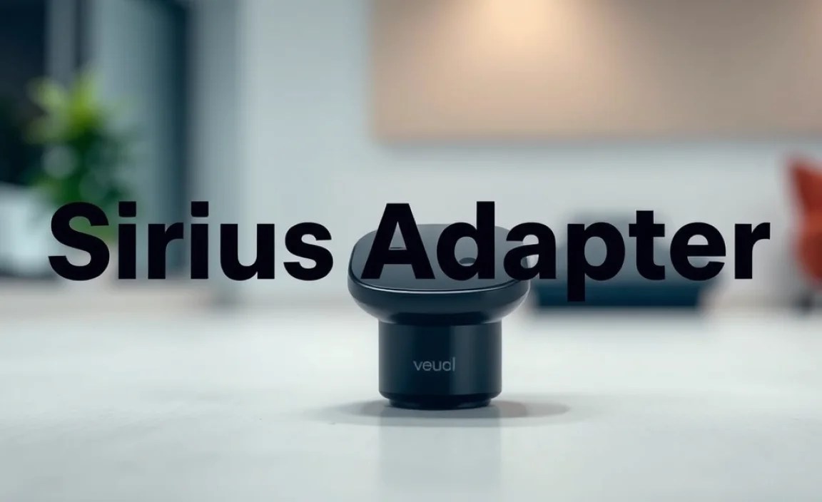 Sirius Adapter for Car: Essential Guide
