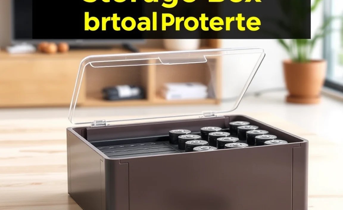 Smart Storage for Specific Battery Types