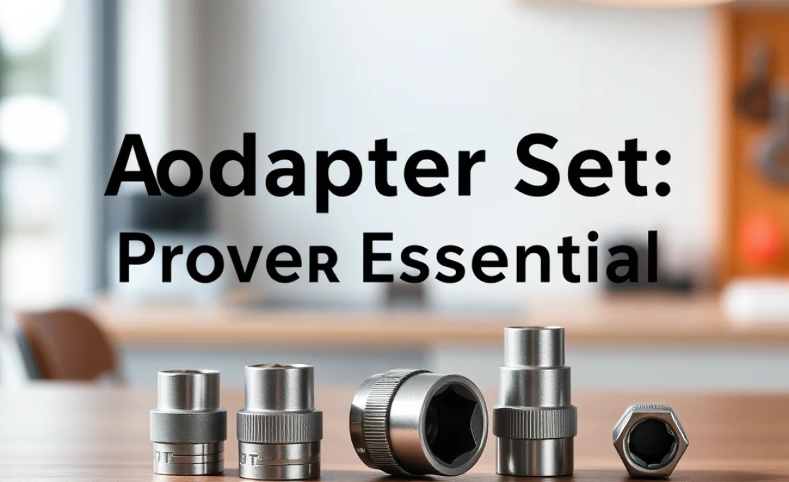 Socket Adapter Set: Proven Essential